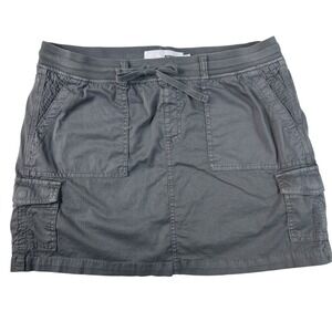 Sonoma Women's Skort Gray Cargo Large Stretch Comfort Waist Golf  Outdoor Casual